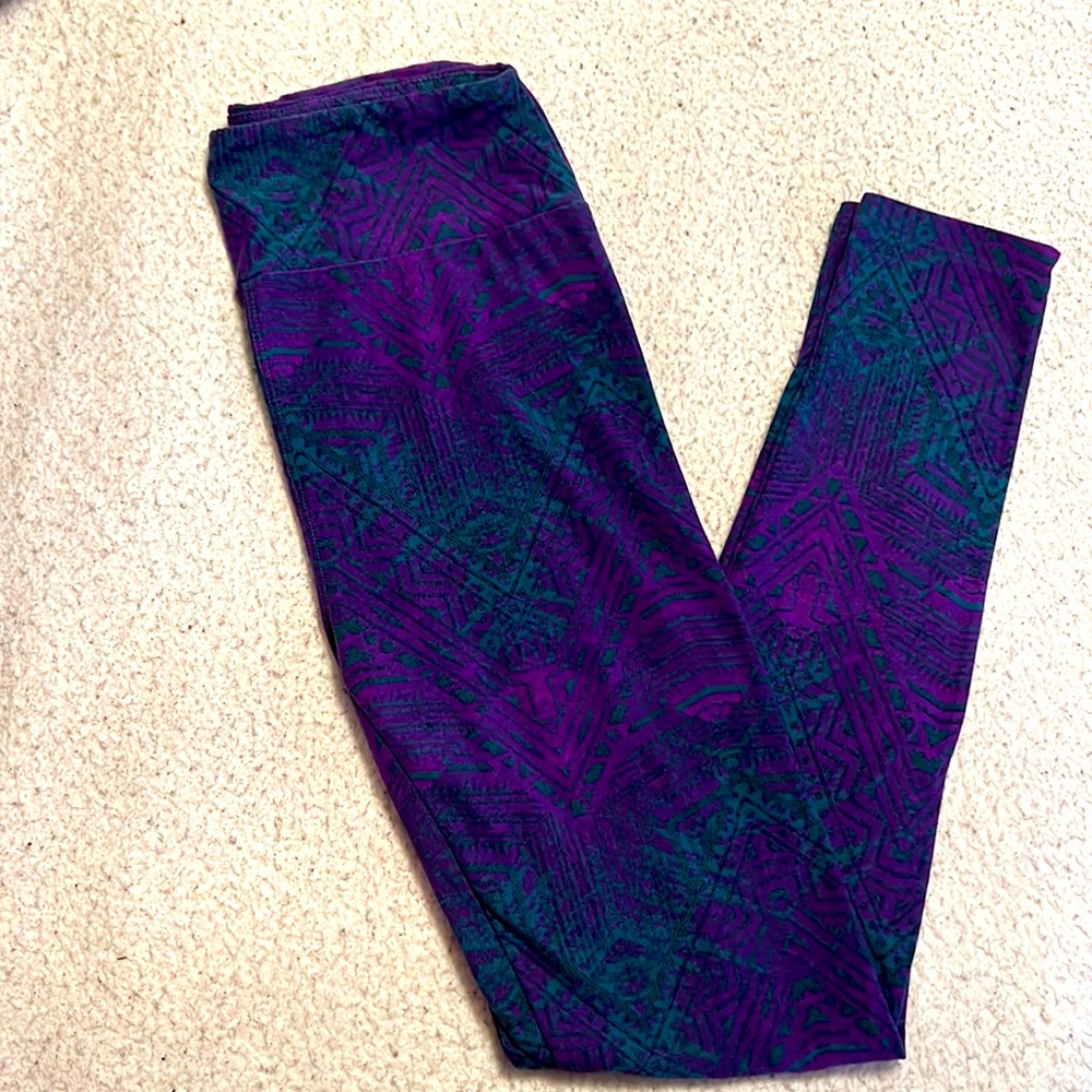 LuLaRoe Leggings- One Size - Geometric